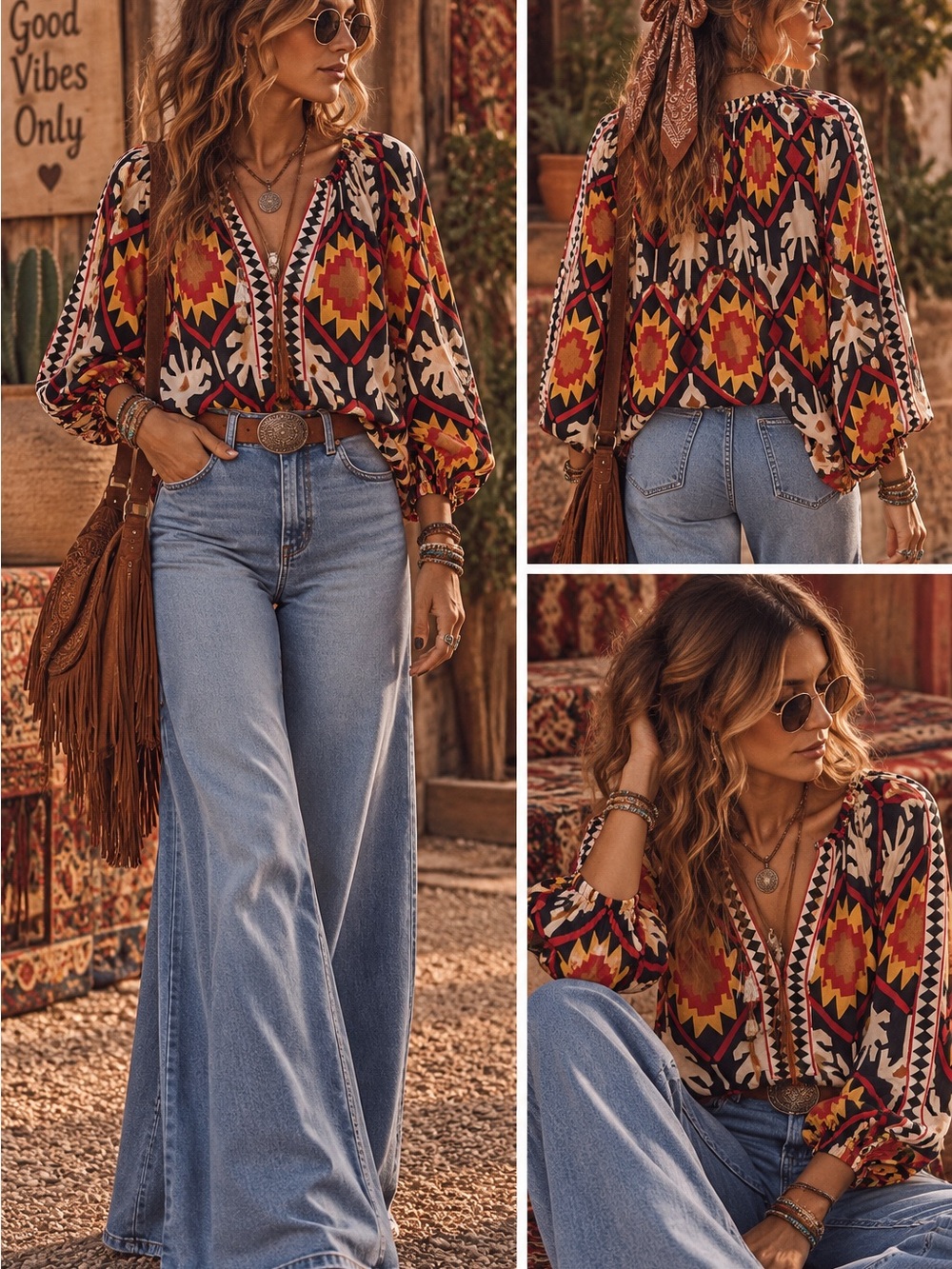 AZTEC ASHLEY TOP
SKU: MD-2476-AZTEC- xl
VENDOR: Maude Vivante
